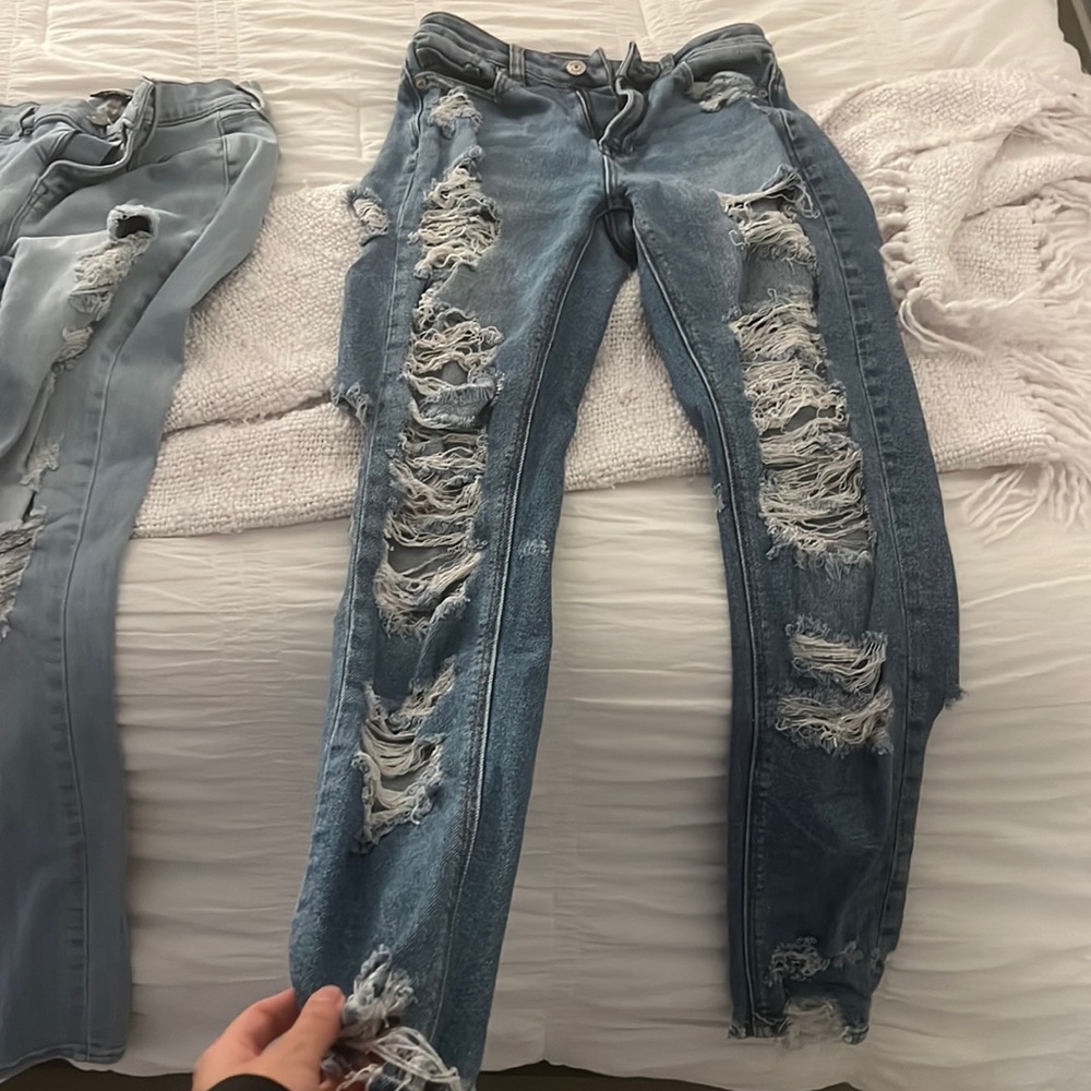 American eagle jeans medium wash